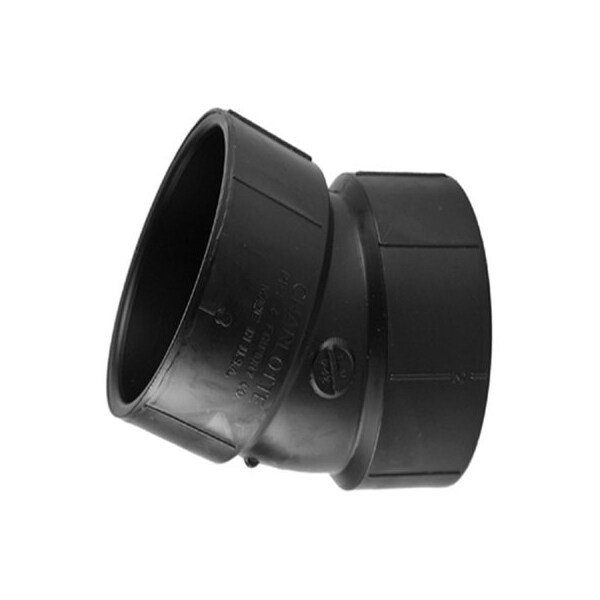 Charlotte Pipe And Foundry 2 HxH 2212DEG Ell ABS 00324 0800HA - main